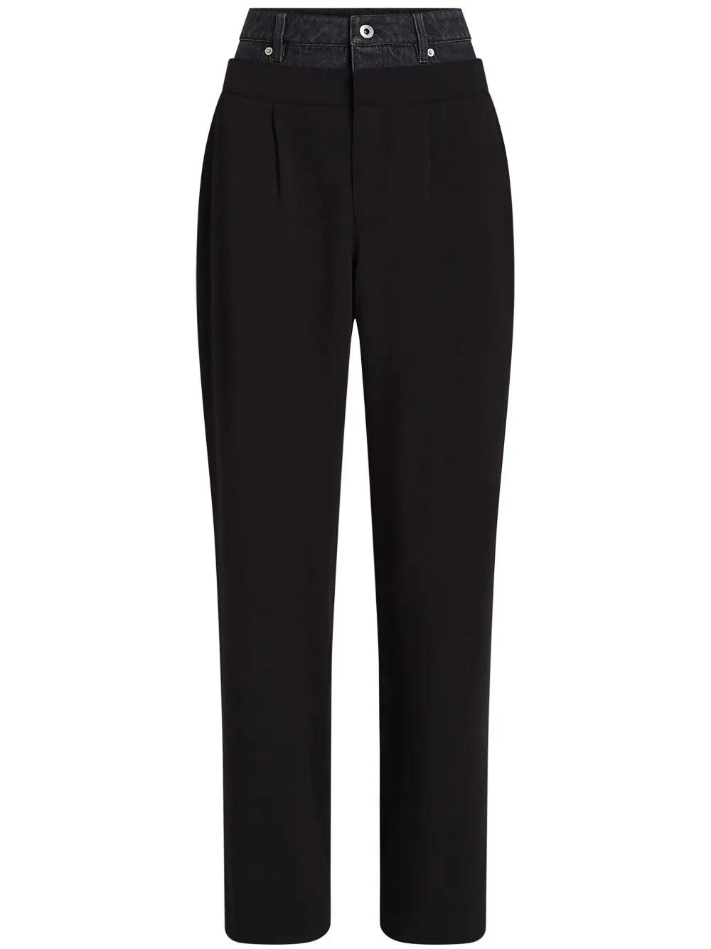 Double-Waist Tailored Trousers