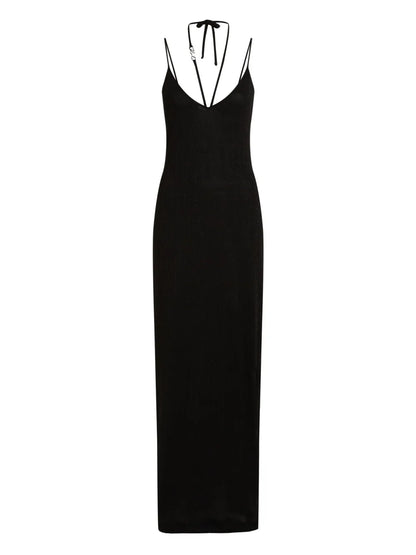 Dna Shine Halterneck Beach Dress