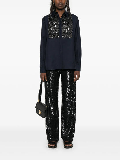 Gong Straight-Leg Trousers