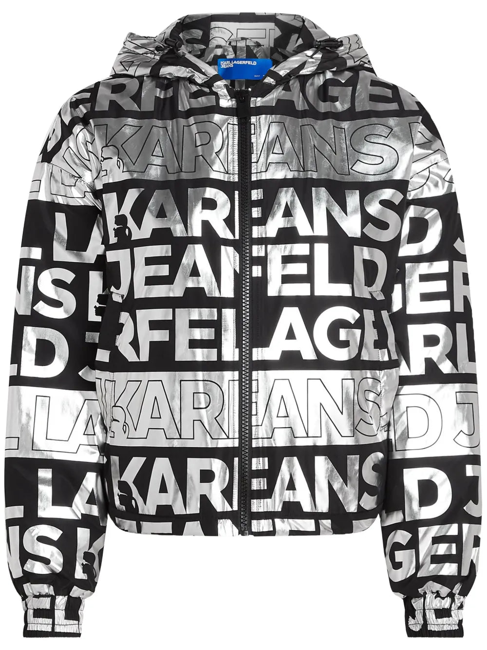 All-Over Logo-Print Jacket