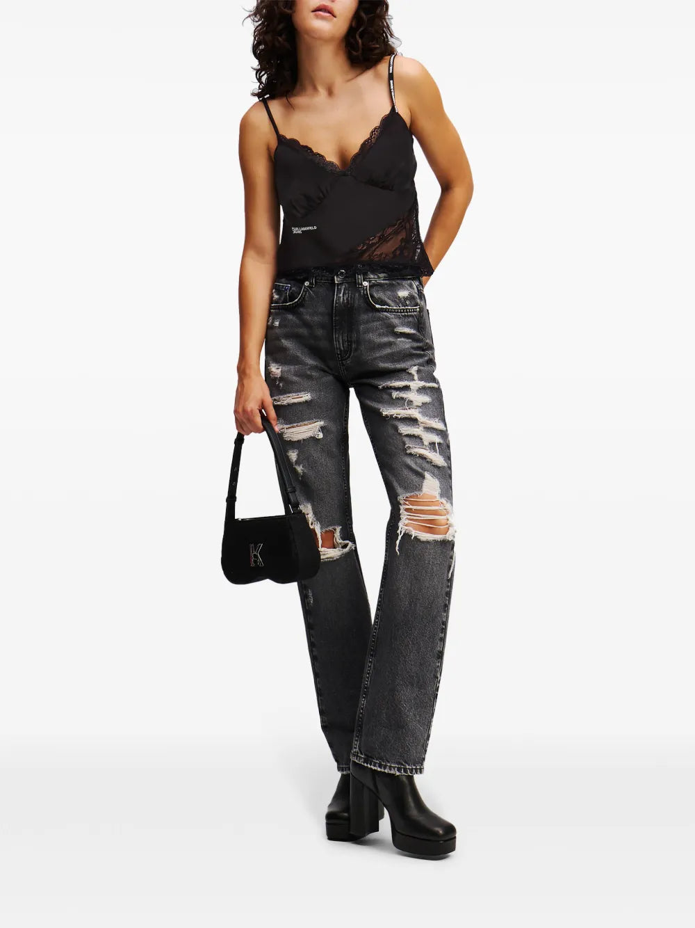 Logo-Embroidered Top