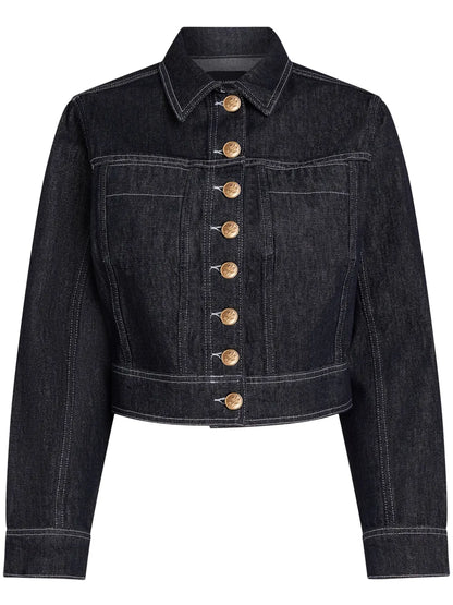 Cropped Denim Jacket