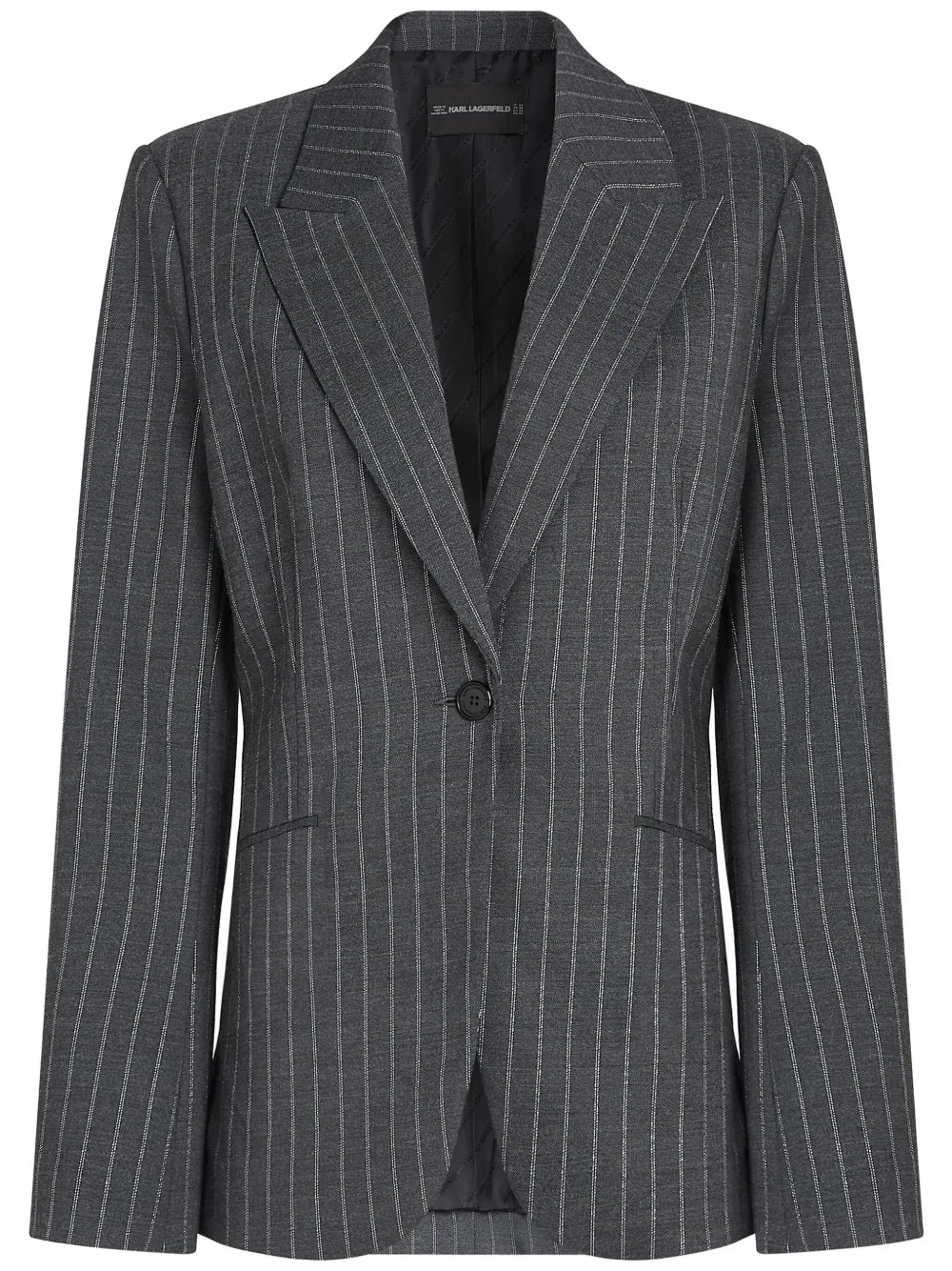 Pinstripe Blazer