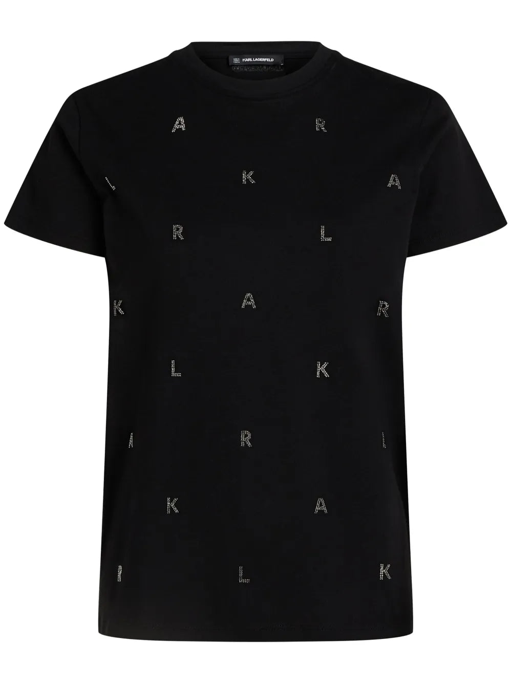 Rhinestone-Embellished T-Shirt