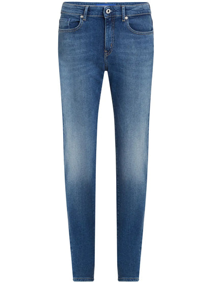 Mid-Rise Slim Jeans
