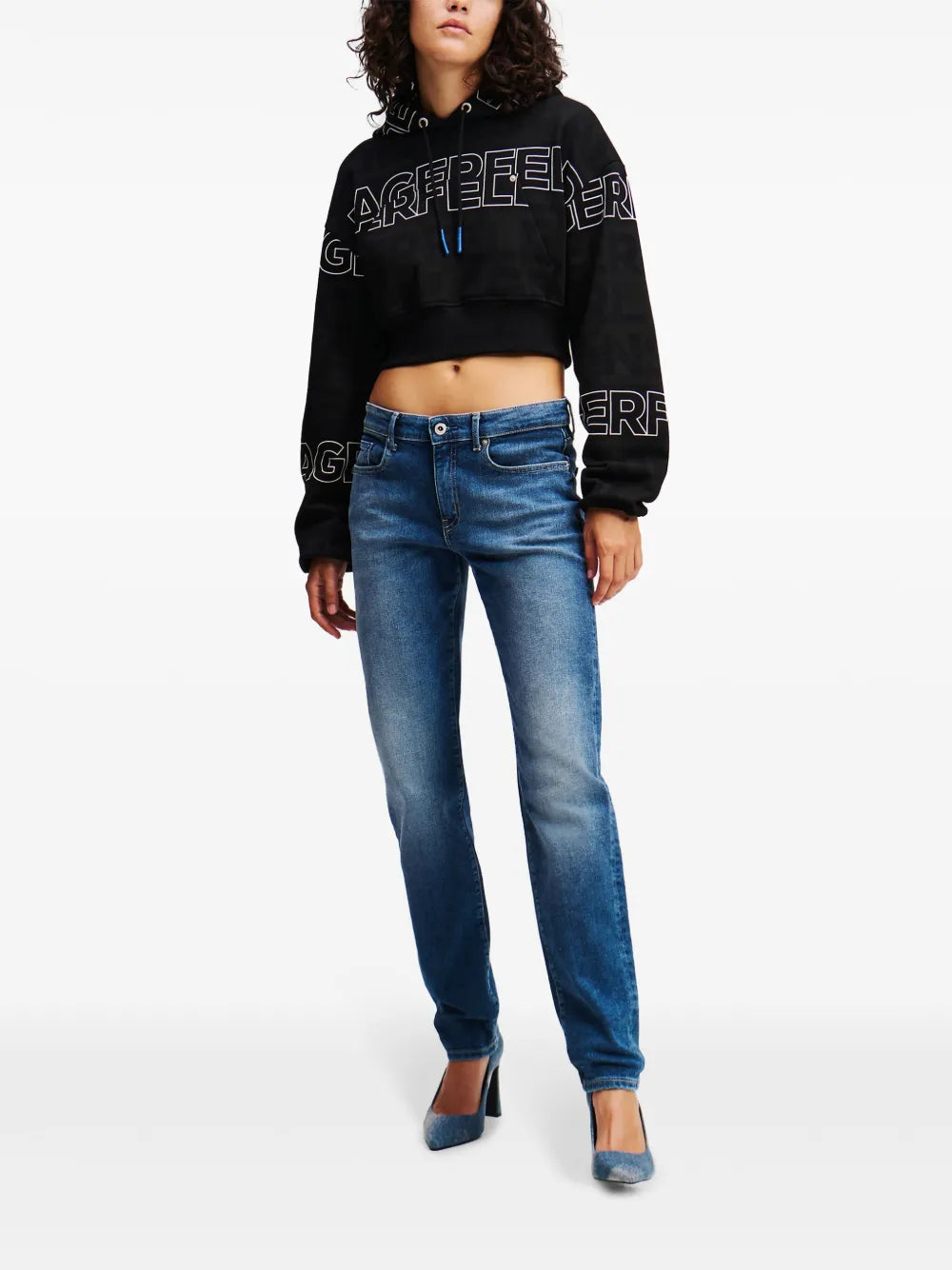 Mid-Rise Slim Jeans