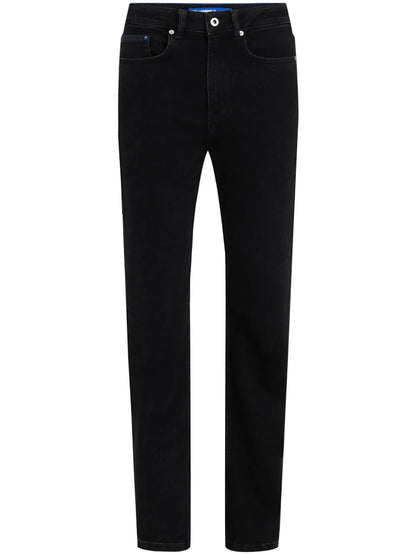 High-Rise Straight-Leg Jeans