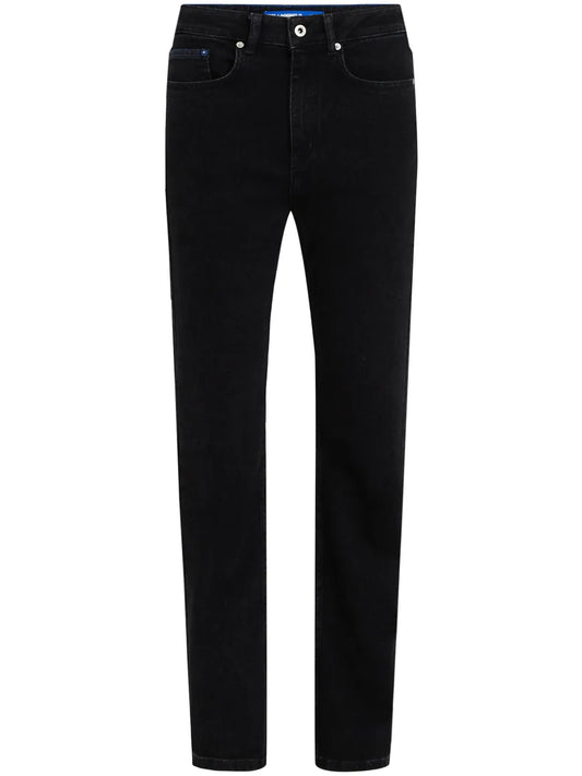 High-Rise Straight-Leg Jeans