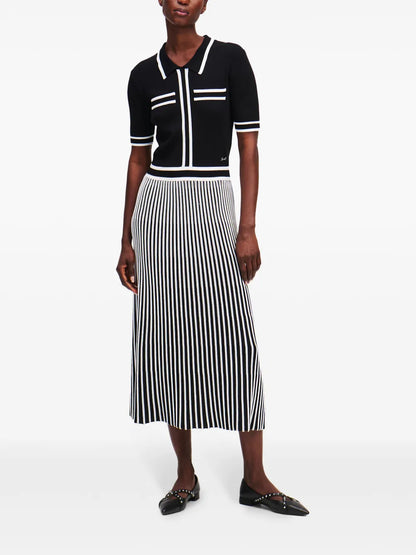 Essential Pleated Knitted Dress