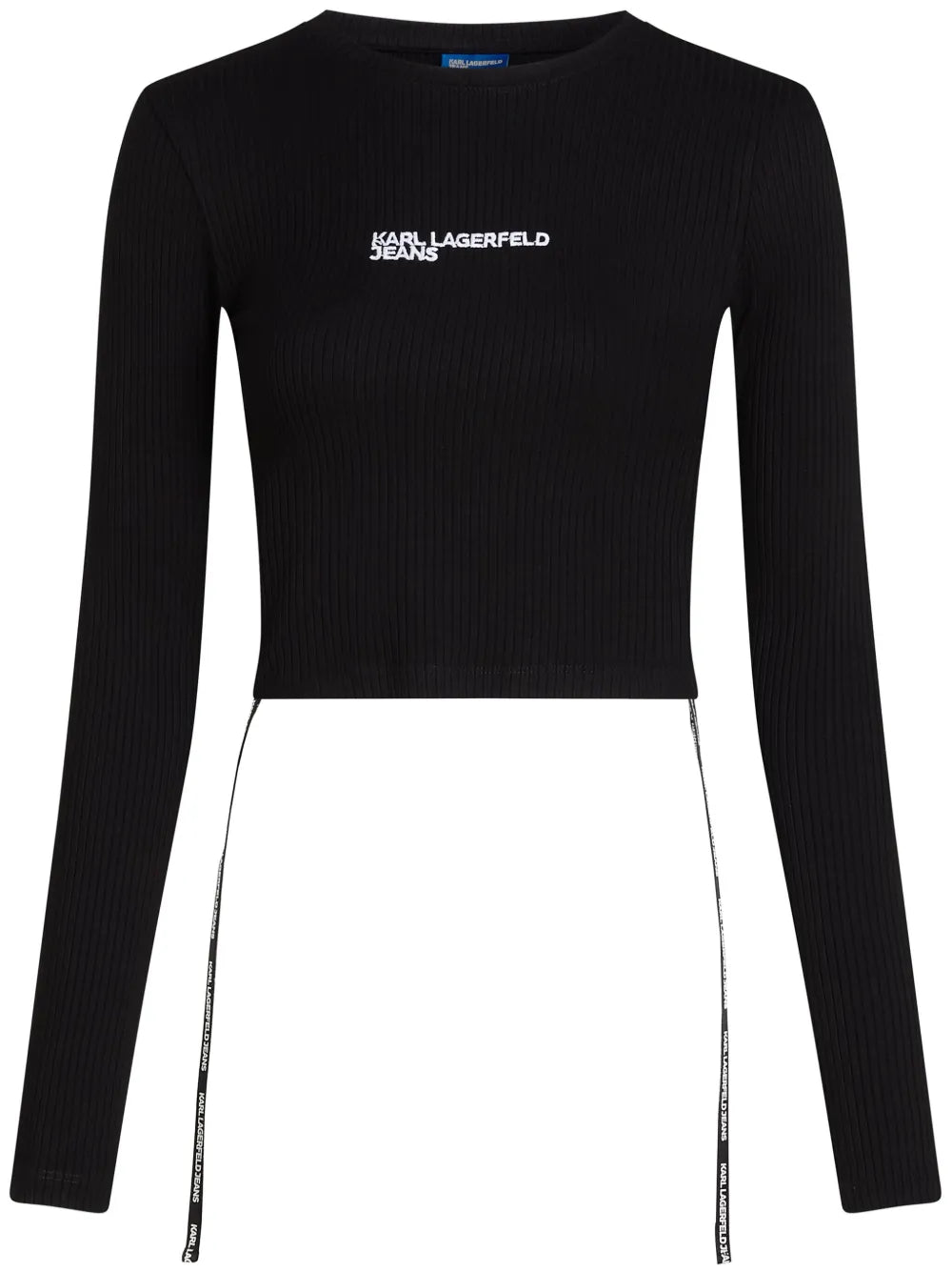 Long-Sleeved Ribbed T-Shirt