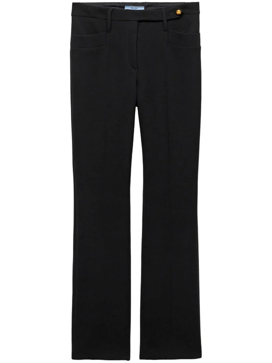 Natté Straight Trousers