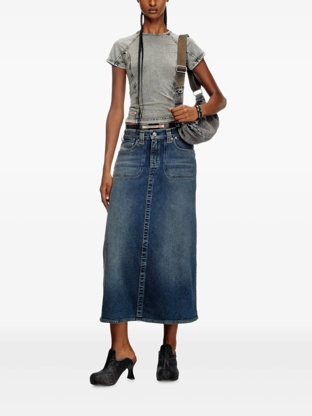 De-Pago-Mid-Re Midi Skirt