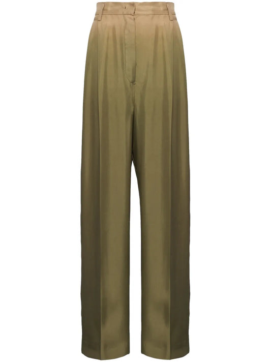 Gradient Twill Palazzo Pants