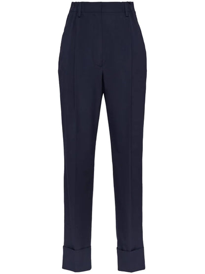 Poplin Tailored Trousers