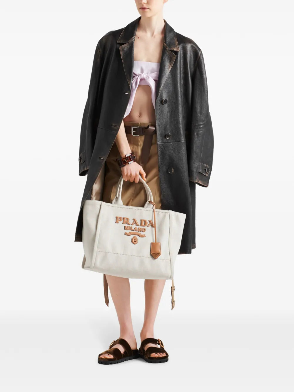 Leather Coat