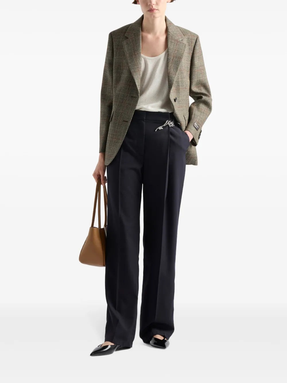 Gabardine Trousers