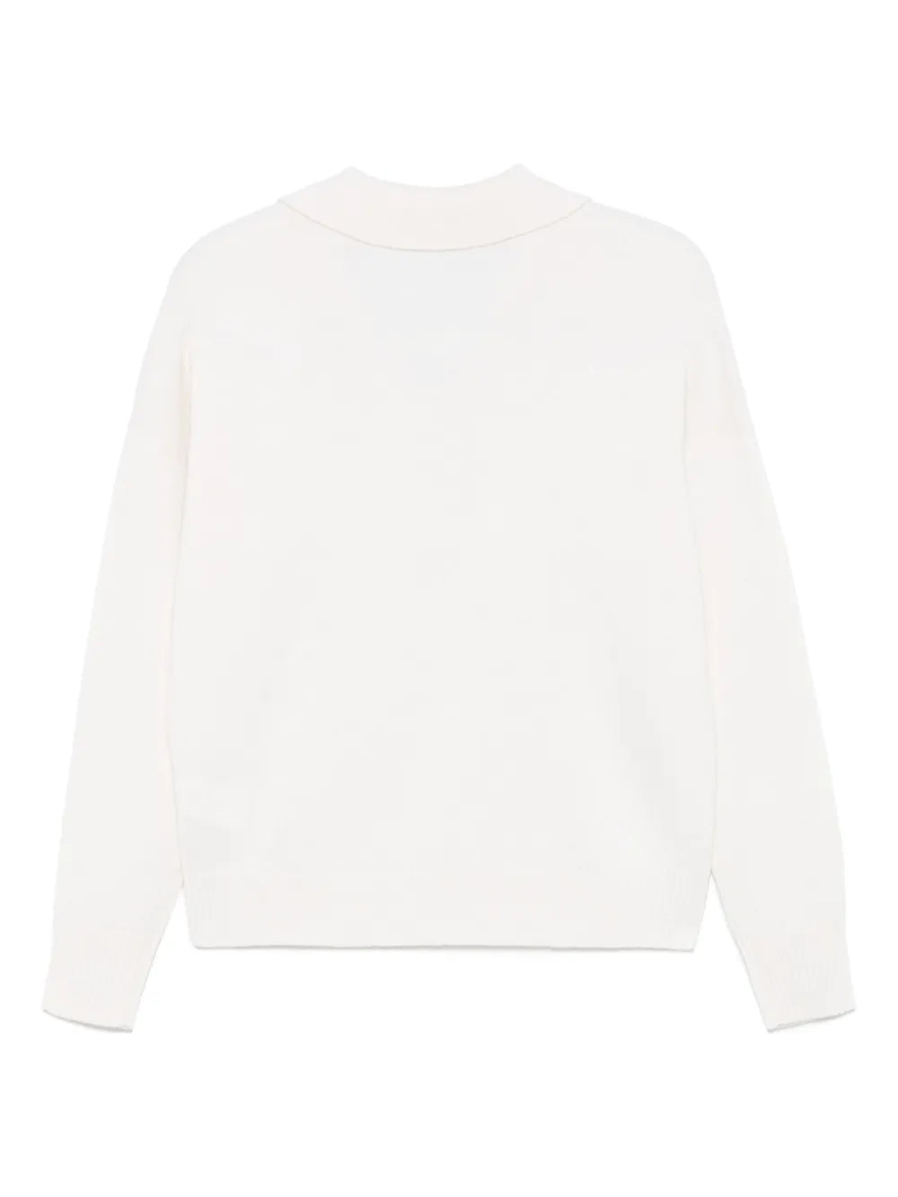 Long-Sleeve Polo Top