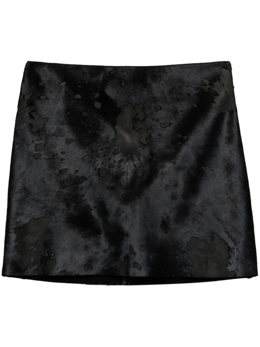 Leather Mini Skirt