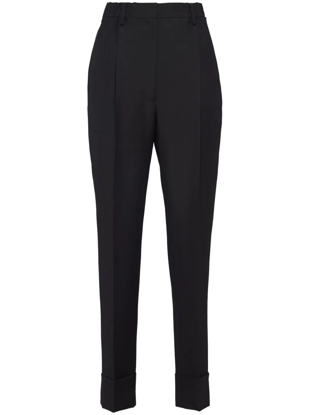 Pressed-Crease Tailored Trousers