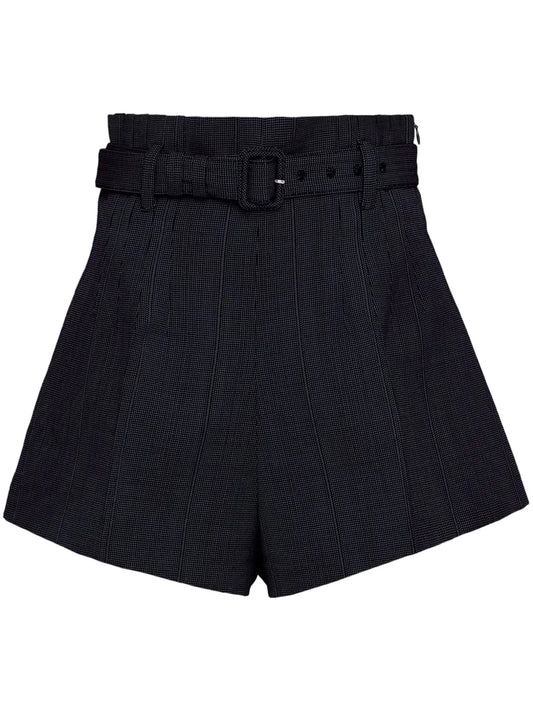 Pinstriped Shorts