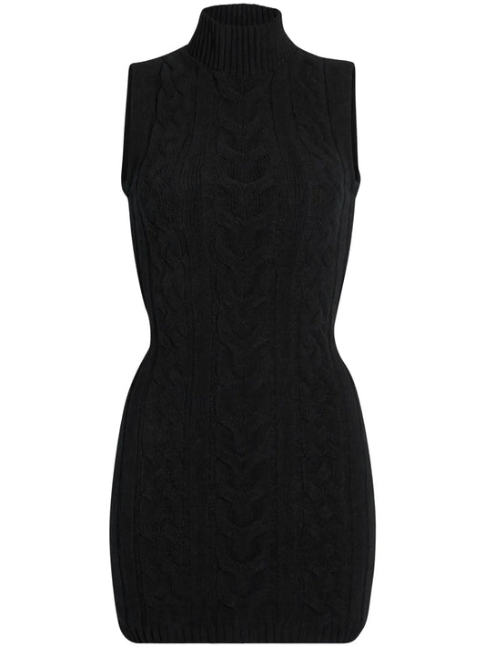 Julissa Cable-Knit Mini Dress