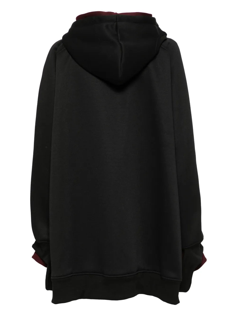 Longline Zip-Up Hoodie