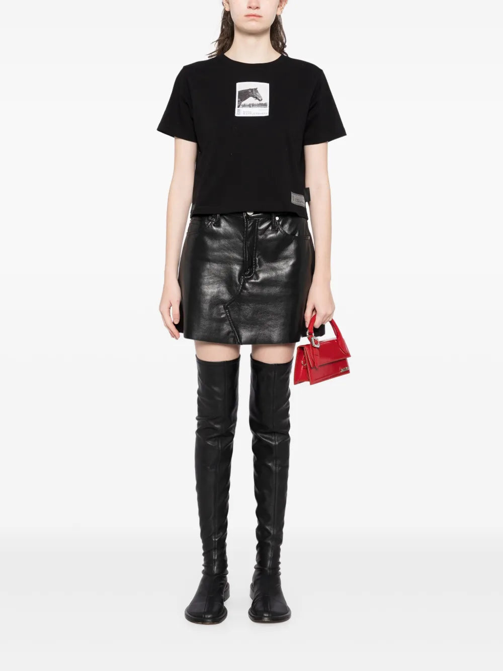 Logo Patched T-Shirt