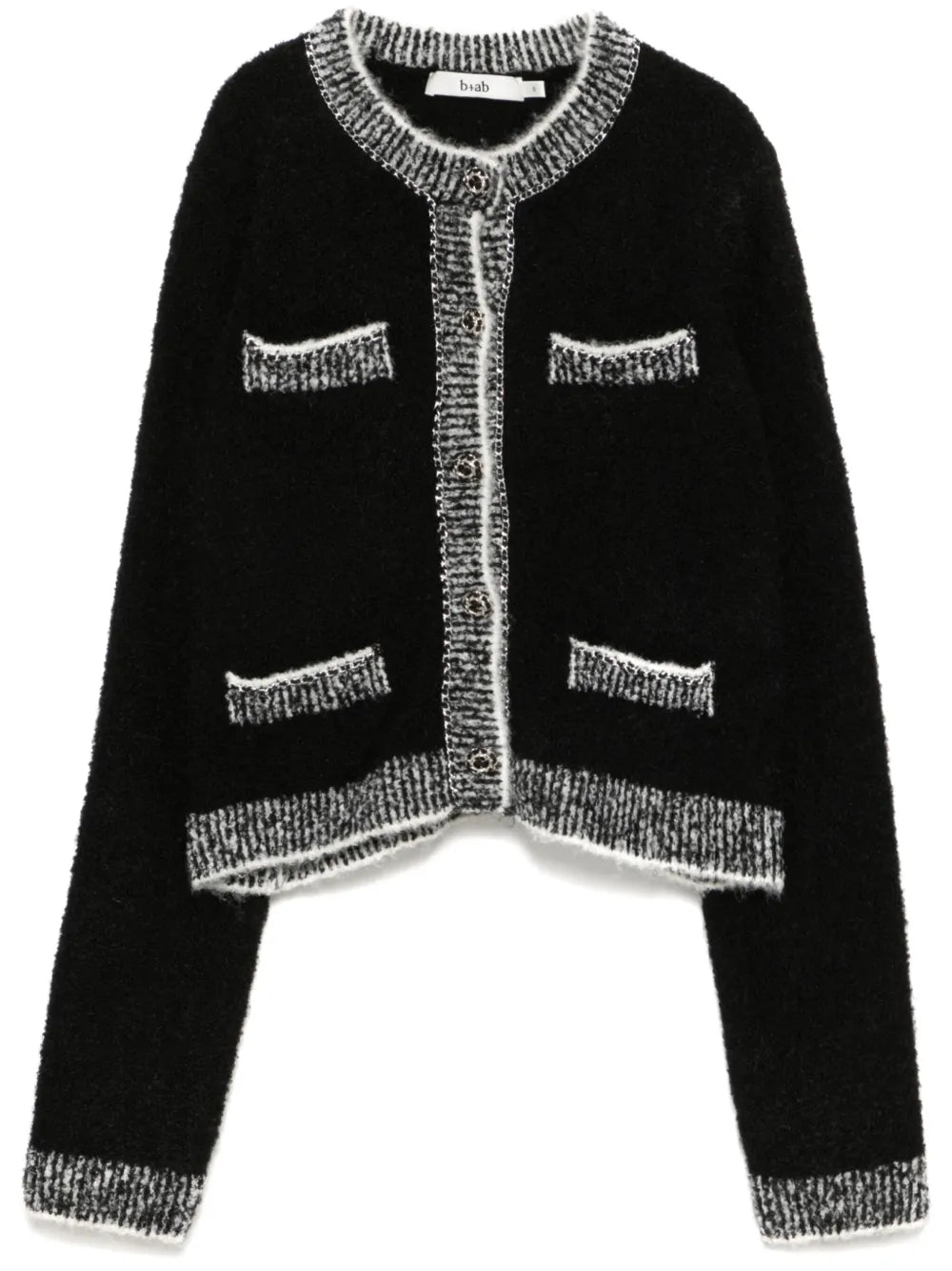 Crew Neck Cardigan