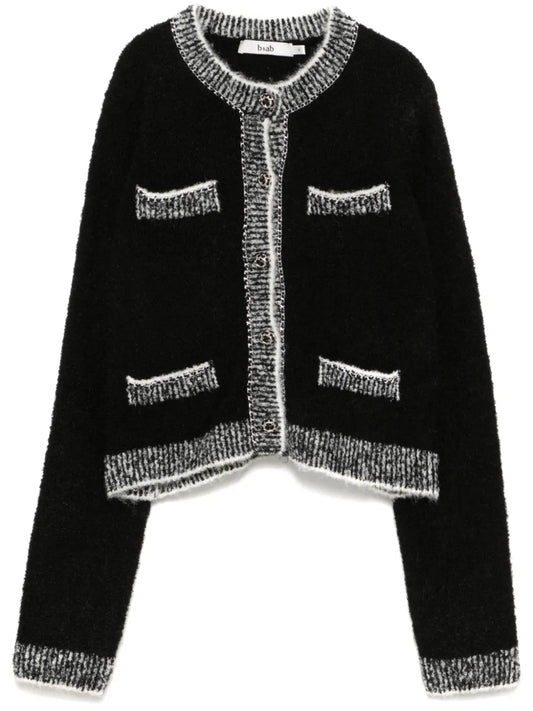 Crew Neck Cardigan
