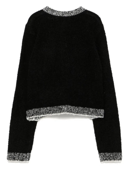 Crew Neck Cardigan