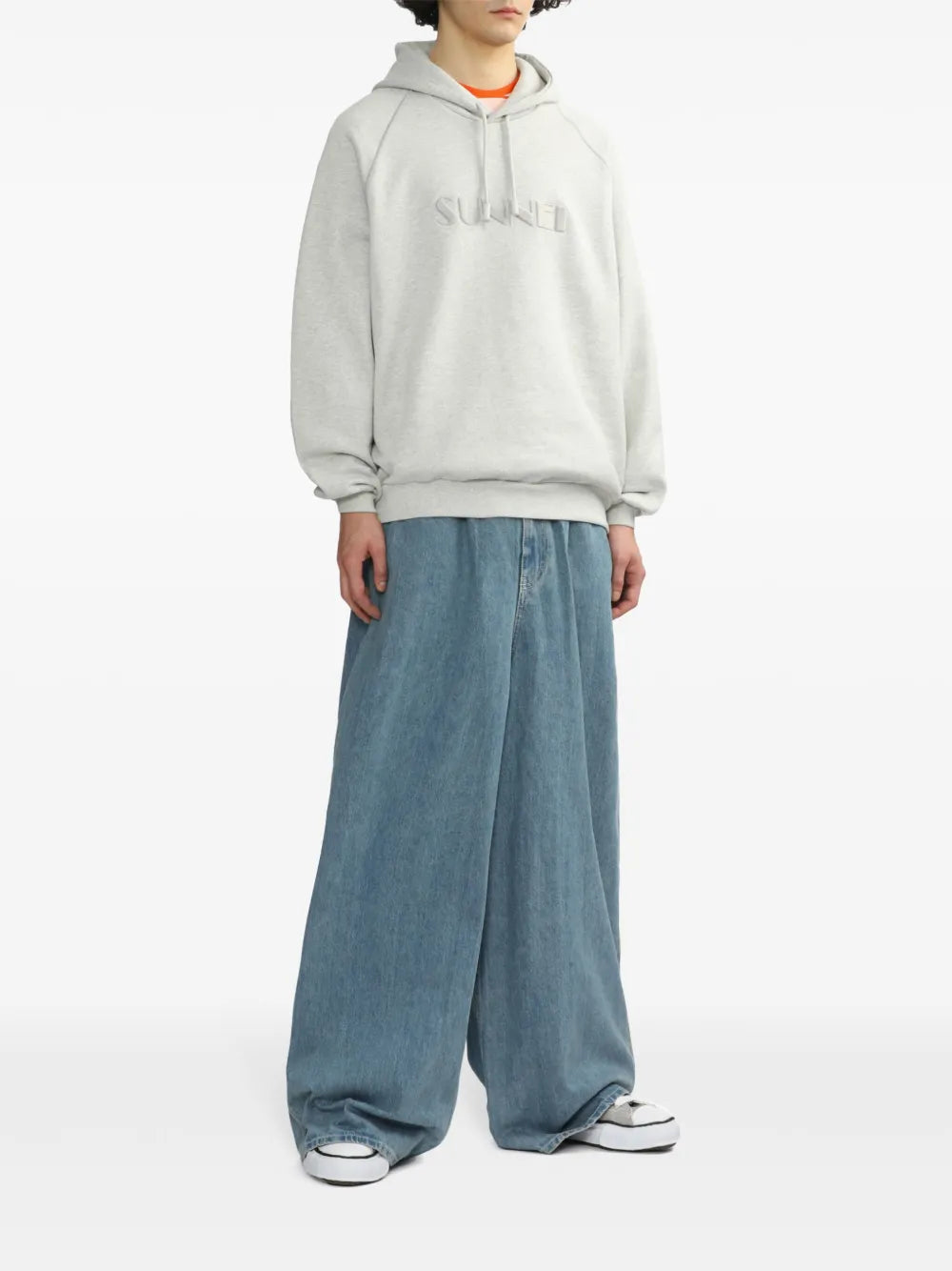 Logo-Embroidered Hoodie