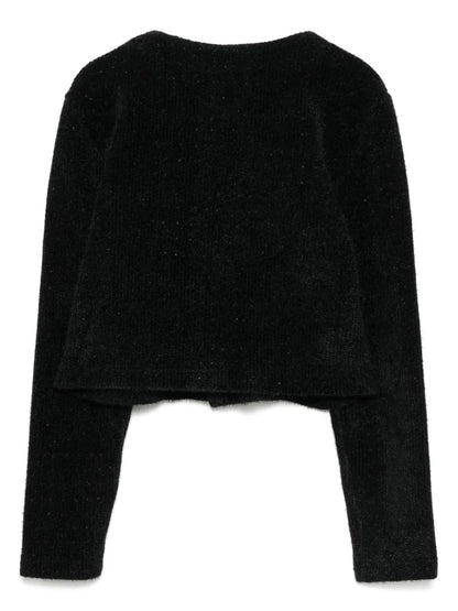 Button-Down Tweed Jacket