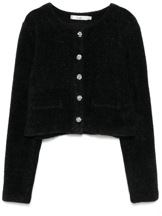 Button-Down Tweed Jacket