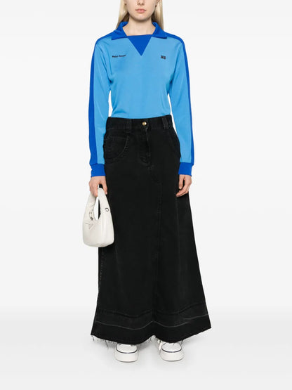 Denim Maxi Skirt