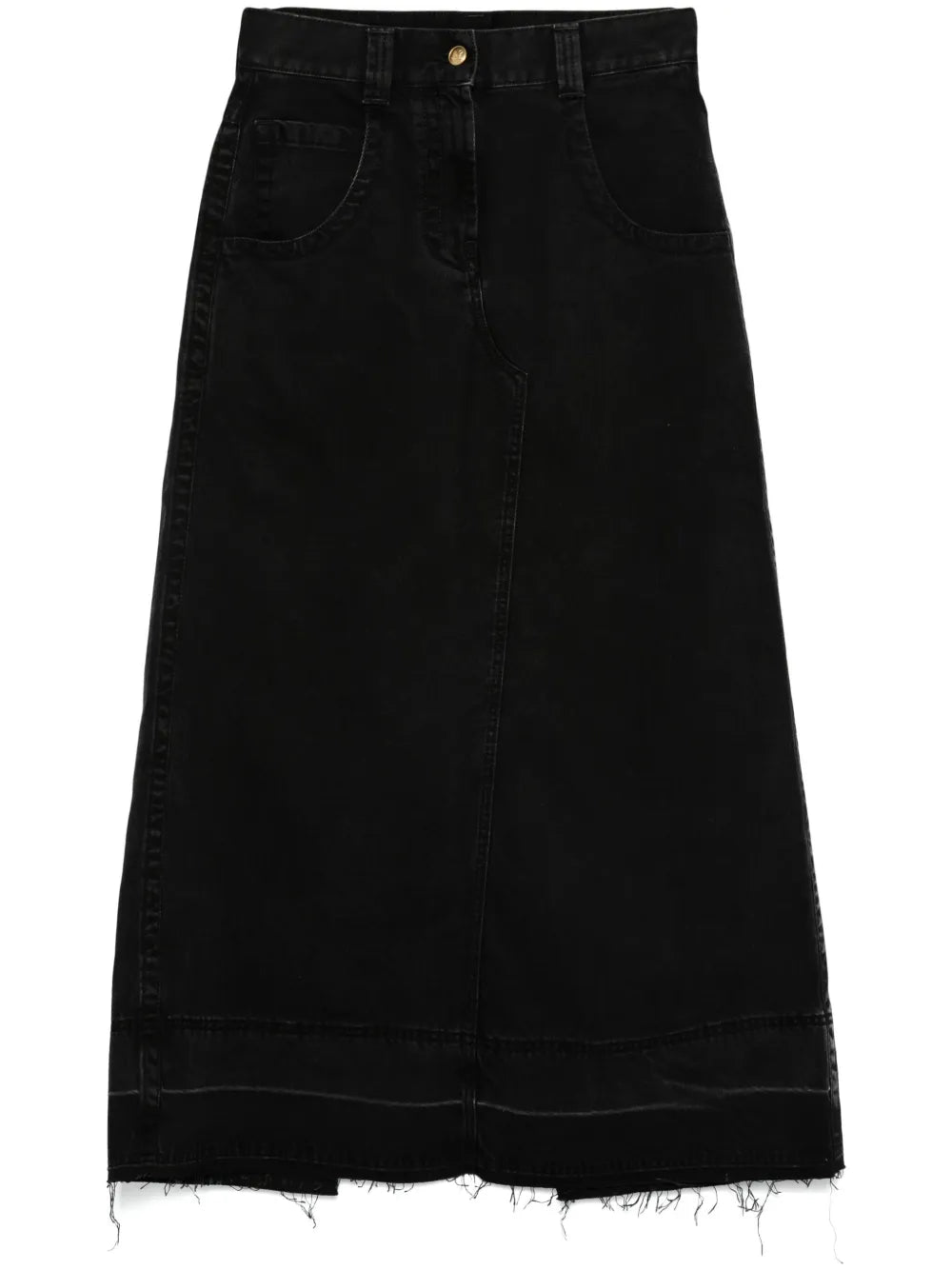Denim Maxi Skirt