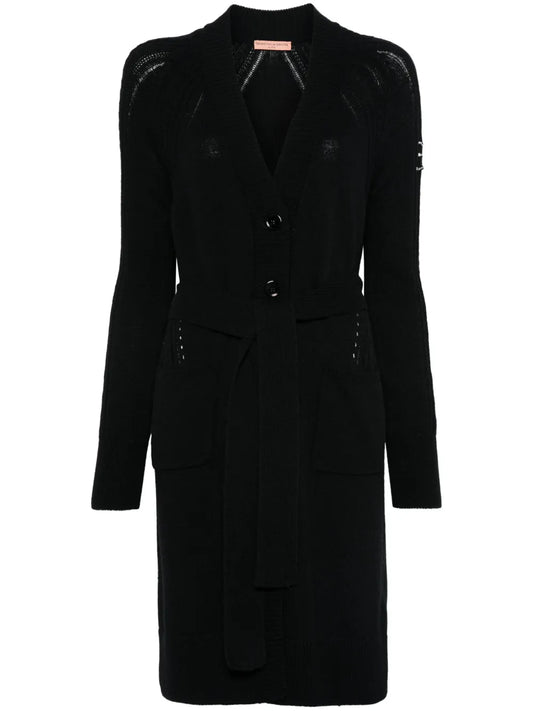 Crystal-Embellished Cardi-Coat