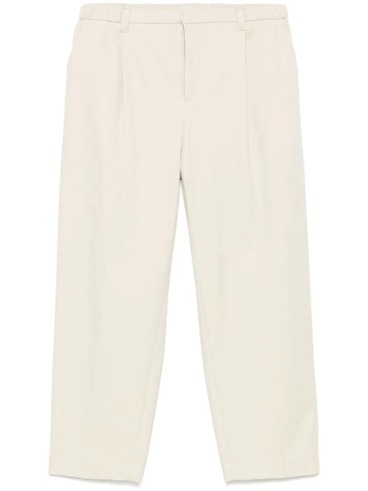 Twill-Weave Trousers