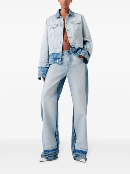 Two-Tone Jeans