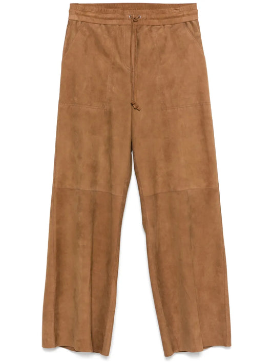 Suede Trousers
