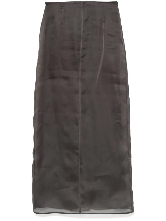 Organza Midi Skirt