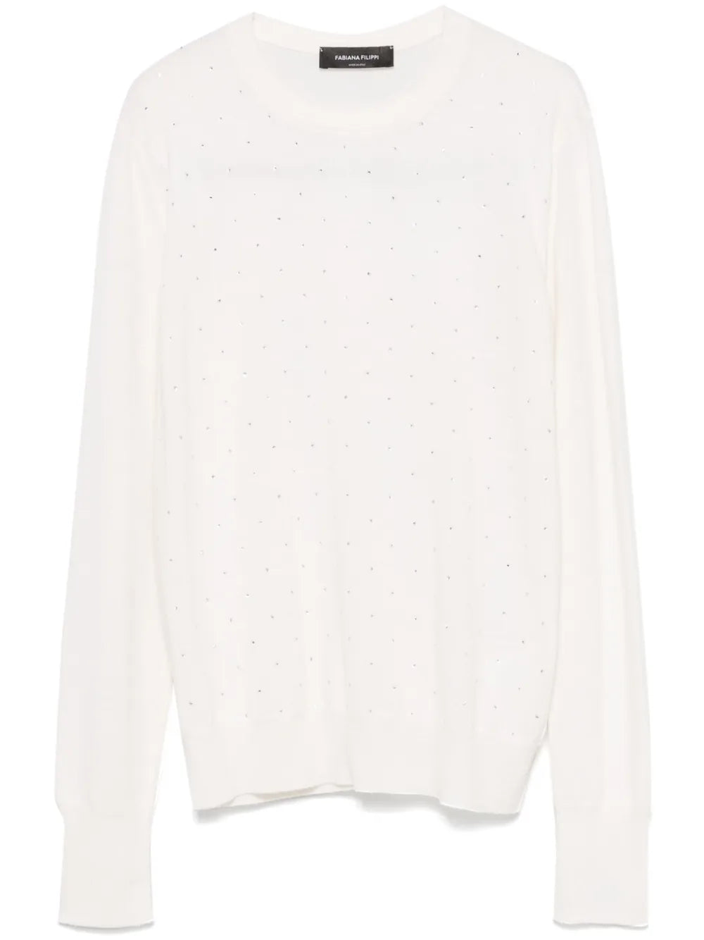 Crystal-Embellished Sweater