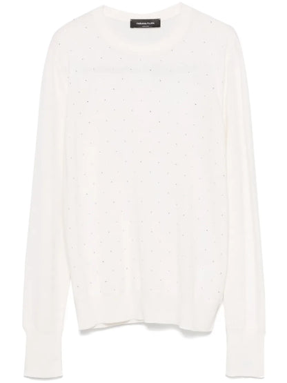 Crystal-Embellished Sweater