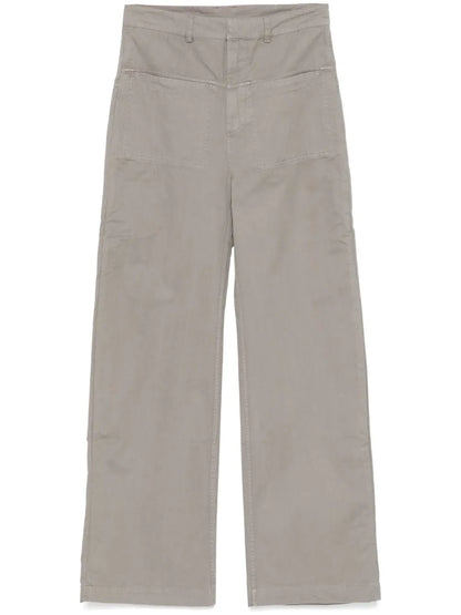 Straight-Leg Trousers