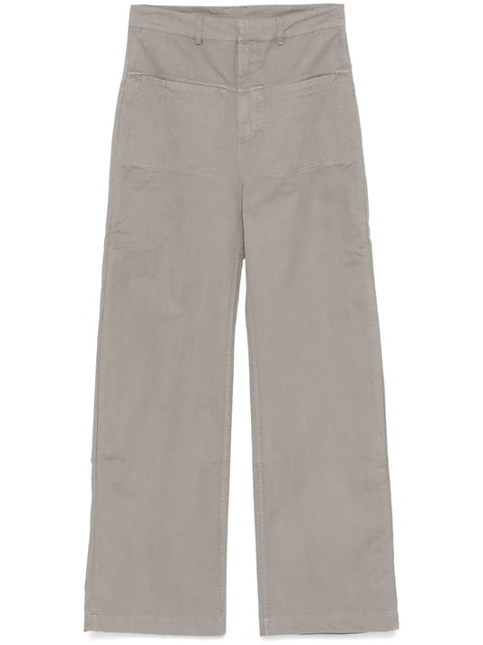 Straight-Leg Trousers