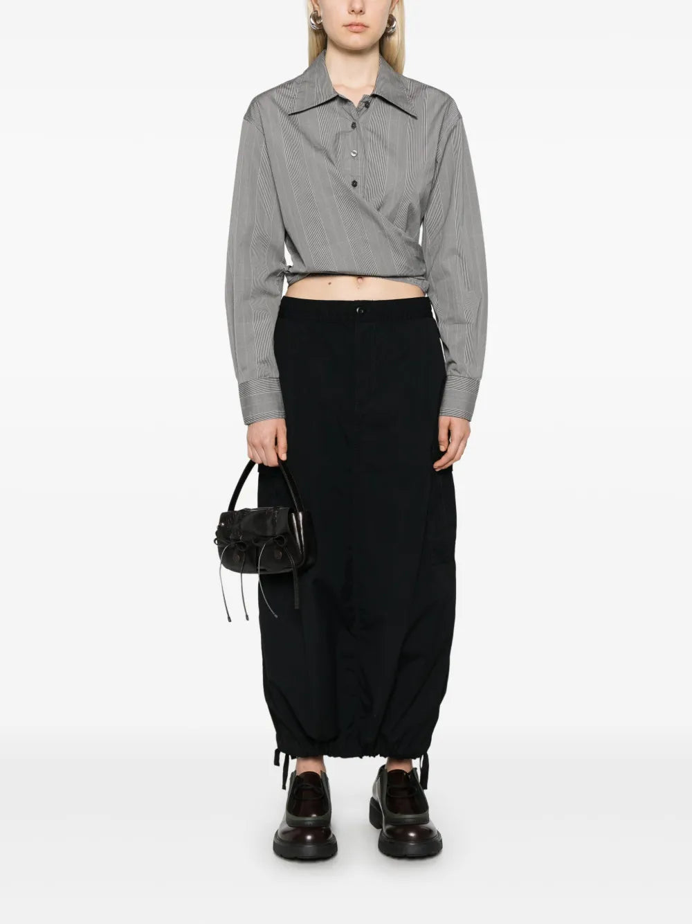 W' Maxi Cargo Skirt