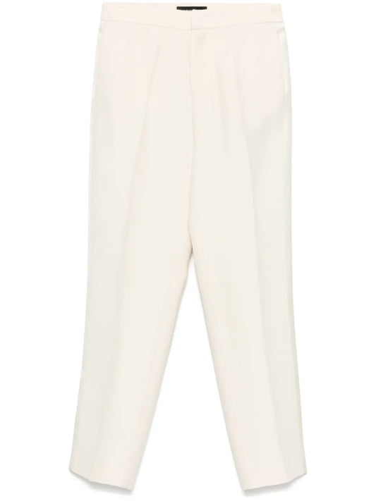 Satin-Trim Trousers