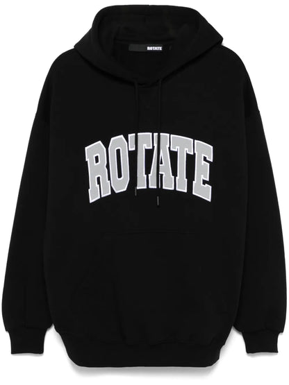 Logo-Embroidered Hoodie