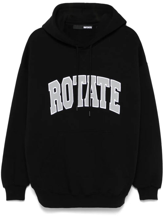 Logo-Embroidered Hoodie