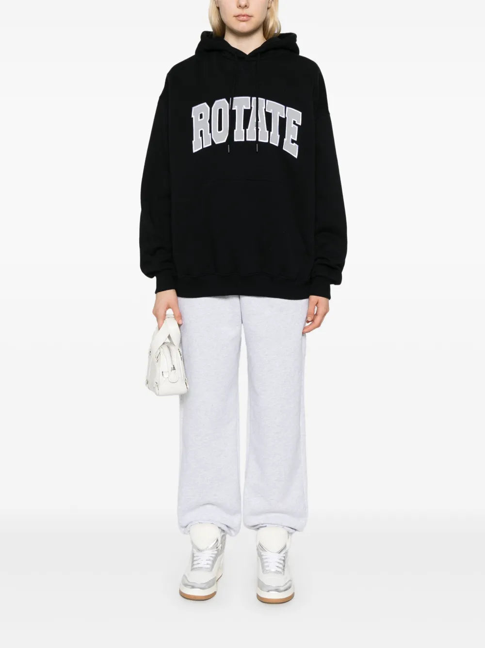 Logo-Embroidered Hoodie