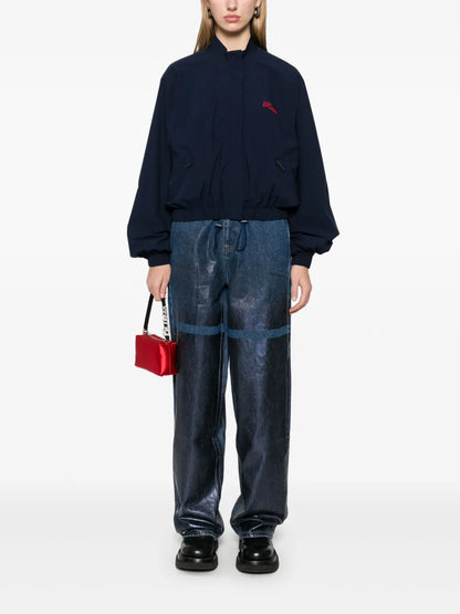 Logo-Embroidered Jacket